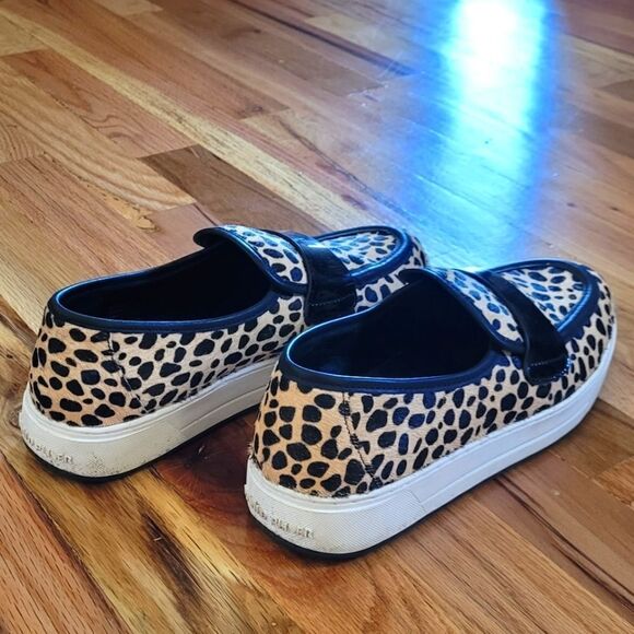 DONALD PLINER Richie Cheetah Calf Hair Leather 6.5 - Picture 9 of 9